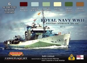 Royal Navy WWII (Western, late war) set 2