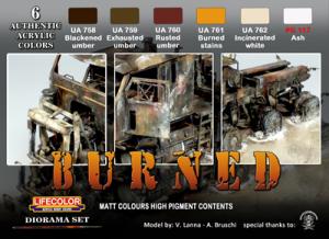 "Burned" Paint & Pigment Set