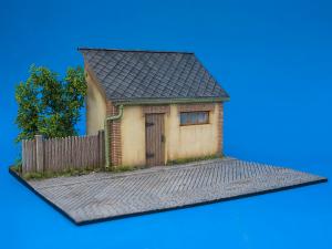 1:35 DIORAMA WITH BARN