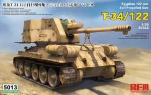 Ryefield 1:35 T-34/122 Egyptian