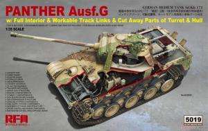 Ryefield 1:35 Panther Ausf.G with interior