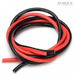 Wire Red & Black 8AWG D4.3/6.5mm x 1m