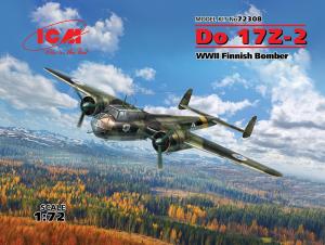 1:72 Do 17Z-2, WWII Finnish Bomber
