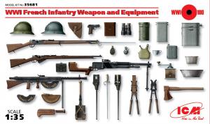 1:35 WWI French Weapons & Equipment