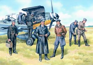 1:48 German Luftwaffe Pilots and Ground Personnel (1939-1945)