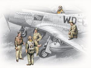 1:48 USSAF Pilots and Ground Personnel (1941-1945)