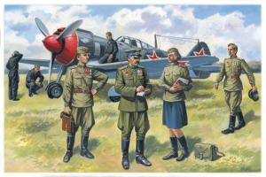 1:48 Soviet Air Force Pilots and Ground Personnel (1943-1945)