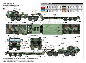 Trumpeter 1/35 M983A2 HEMTT Tractor with trailer