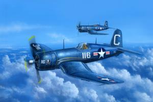 1:48 F4U-4 Corsair early version