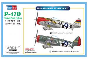 1:48 P-47D Thunderbolt Fighter