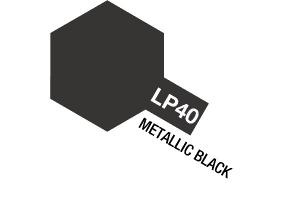 Lacquer Paint LP-40 Metallic Black