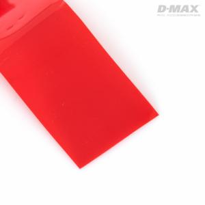 Heat Shrink Tube Red Transparent D28/W44mm x 1m