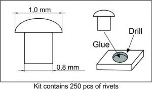 1:35 Rivets 1,0 mm