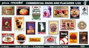 1:35 Commercial Signs and Placards