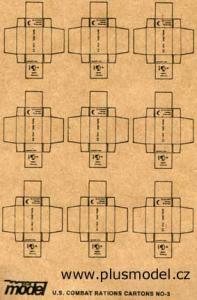 1:35 U.S. Combat Cartons WWII