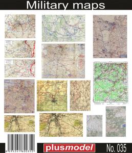 1:35 WW II Military maps