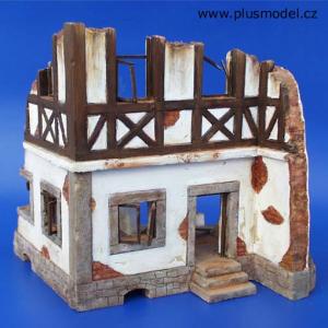 1:35 German framed house