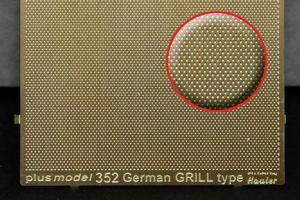 1:35 Engraved plate - German Grill