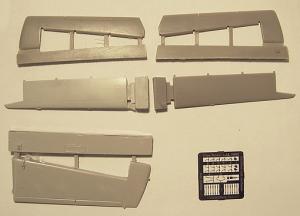 1:72 DHC Caribou tail surfaces