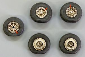 1:72 Wheels for DC-6/C-118