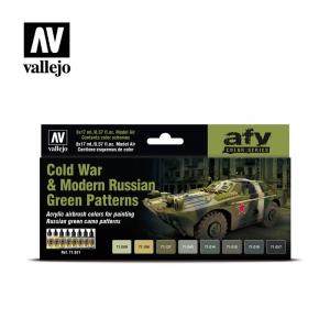 Cold War & Modern Russian Green Patterns 8X17ml