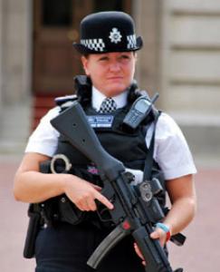 1:16 British Police Female Officer