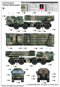 Trumpeter 1/35 PHL-03 Multiple Rocket System