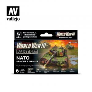 WWIII NATO ARMOUR & INFANTRY 6X17ML