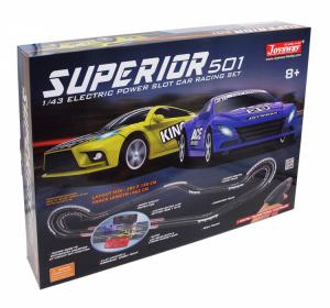 Superior 501 Slot car racing set 1/43 66
