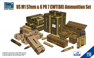 1:35 M1 57mm & 6PR 7cwt Ammo set