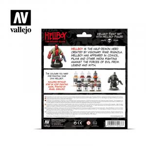 Hellboy Paint Set With Figure 8X17Ml