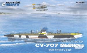 1:72 CV 707 Vesikko Finnish WWII Submari