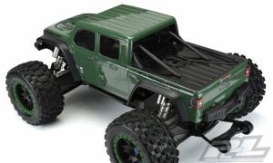 Pre-Cut Jeep Gladiator Rubicon Clear Body for X-MAXX