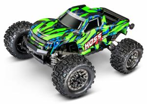 Traxxas Hoss 4WD VXL 1/10 RTR Vihreä RC-auto ilman akkua ja laturia TRX90076-4-GRN
