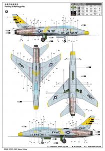 Trumpeter 1:32 F-100F Super Sabre