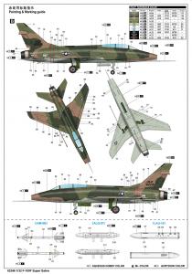 Trumpeter 1:32 F-100F Super Sabre