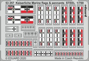 1:700 Kaiserlische flags&pennants Steel