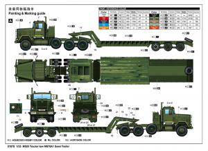 Trumpeter 1/35 M920 Tractor with M870A1 Trailer