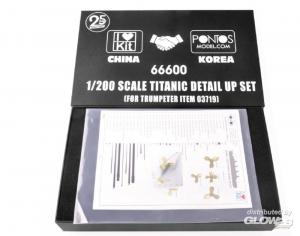 1:200 Titanic (kit 03719)  DETAIL UP SET