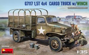 1:35 1,5t 4x4 G7117 Cargo Truck w/Winch