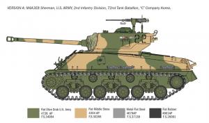 Italeri 1:35 M4A3E8 Sherman Â€Œkorean Warâ€