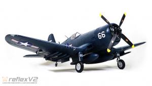 F4U Corsair 1700mm V3 PNP EPO FMS with Gyro