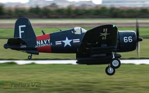 F4U Corsair 1700mm V3 PNP EPO FMS with Gyro