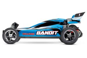 Traxxas Bandit 2WD 1/10 RTR TQ Blue - w/o Battery & Charger *