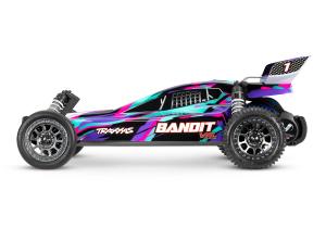 Traxxas Bandit VXL 2WD 1/10 272R RTR TQi TSM Purple without battery and charger