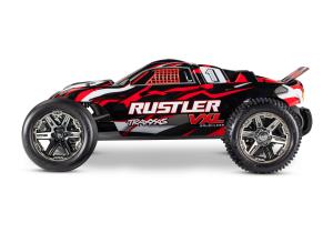 Traxxas Rustler VXL 2WD 1/10 272R RTR TQi TSM ilman akkua ja laturia