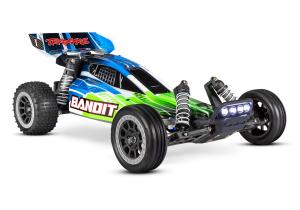 Traxxas Bandit 2WD 1/10 RTR TQ LED with battery and charger