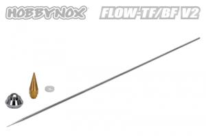 FLOW-TF V2 Airbrush Top Feed 0.3/0.5/0.8mm 2/5/13cc 1.8m Hose