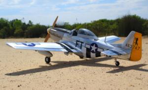 North American P-51D Charolotte´s Chariot II 35cc 180cm Electric Retracts