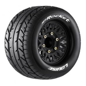 Tires & Wheels MT-ROCKET 1/10 Soft (Removable 12, 14 & 17mm Hex) (2)